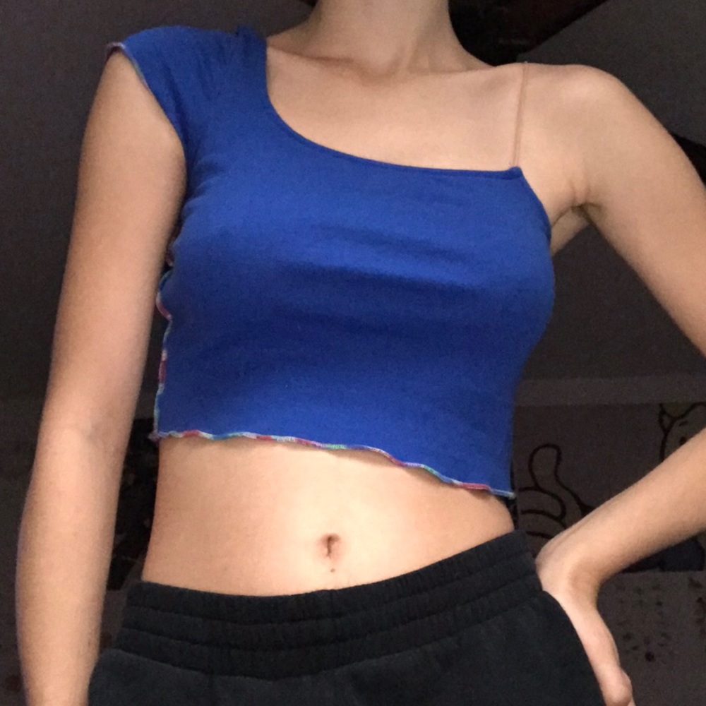 Blue urban outfitters crop top